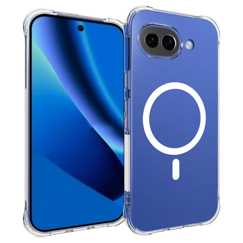 Bulk Purchasing for Google Pixel 10a Magnetic Case TPU Anti-drop Phone Back Cover - Transparent