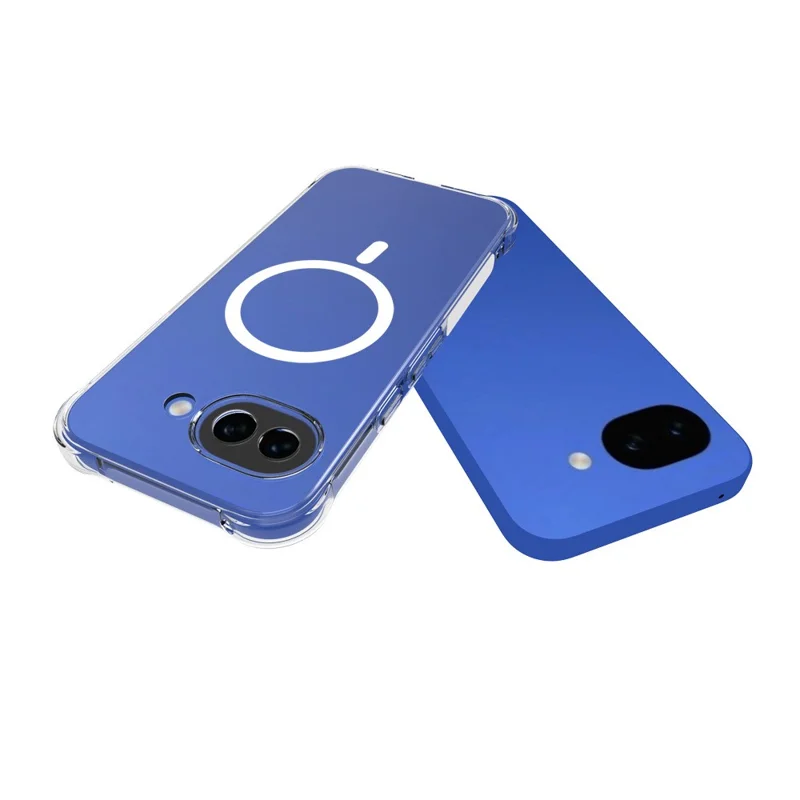 Bulk Purchasing for Google Pixel 10a Magnetic Case TPU Anti-drop Phone Back Cover - Transparent