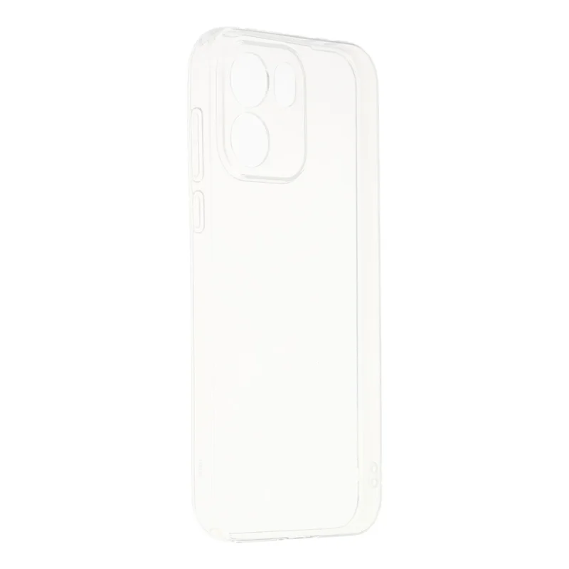 För OnePlus Turbo 6V 5G baklucka ultratunn flexibel TPU klar mobilskal - Transparent