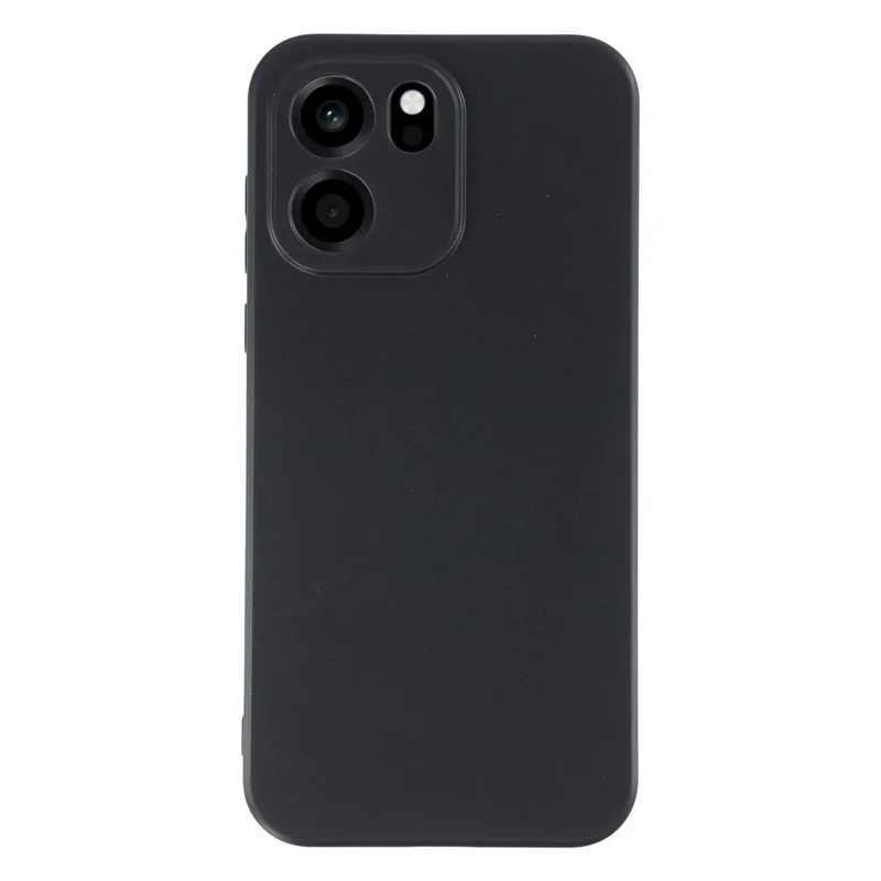 För OnePlus Turbo 6V 5G Skal Slim TPU Skråresistenta Matt Mobilsaxel - Svart