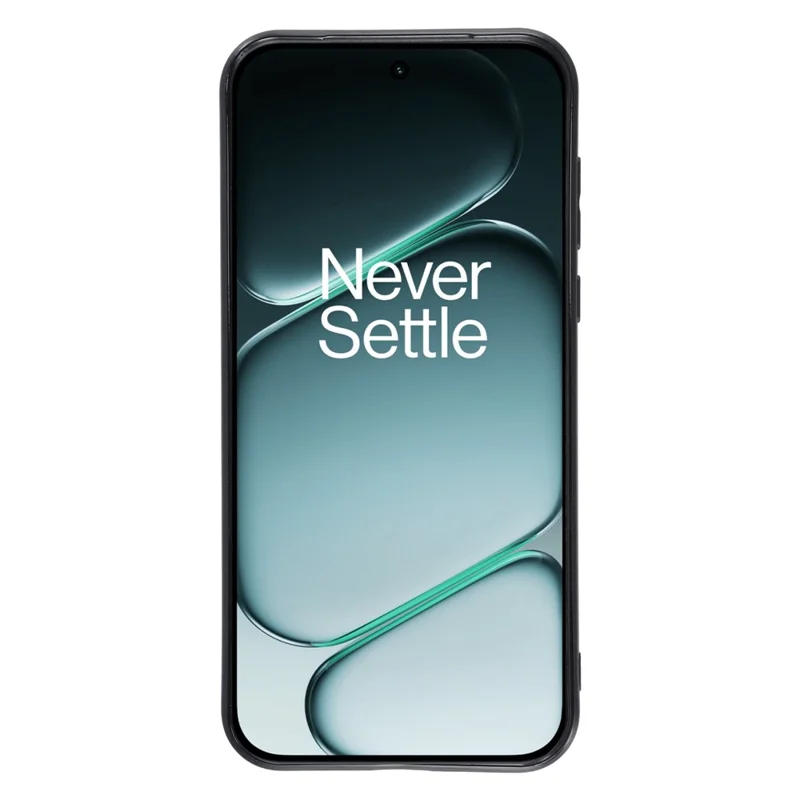 För OnePlus Turbo 6V 5G Skal Slim TPU Skråresistenta Matt Mobilsaxel - Svart