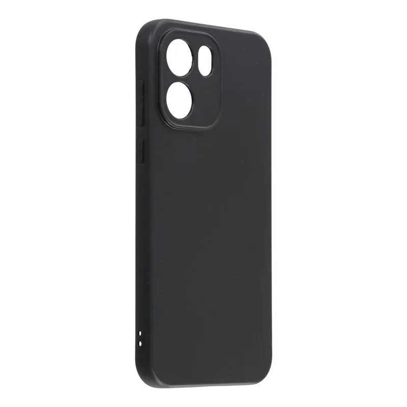 För OnePlus Turbo 6V 5G Skal Slim TPU Skråresistenta Matt Mobilsaxel - Svart