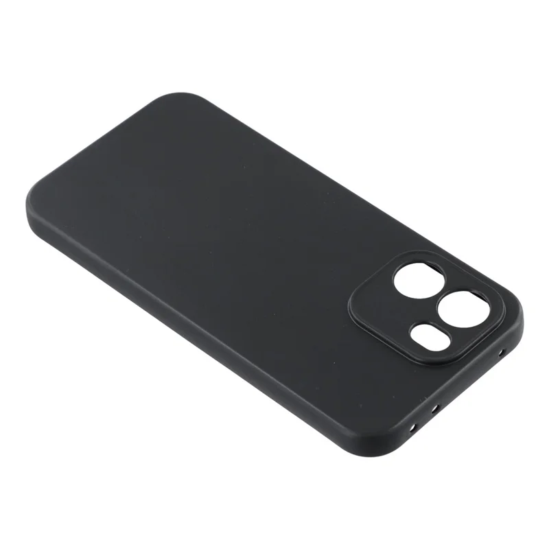 För OnePlus Turbo 6V 5G Skal Slim TPU Skråresistenta Matt Mobilsaxel - Svart