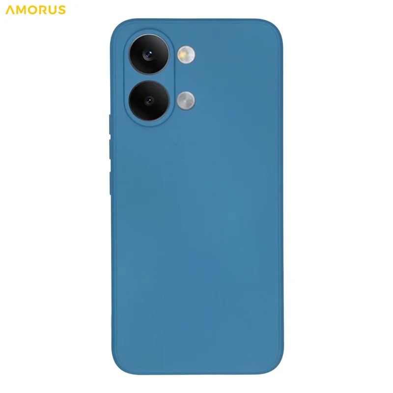 AMORUS For Xiaomi Redmi Turbo 5 Max 5G Case Precise Cutouts TPU Fiber Lining Shockproof Phone Cover - Sapphire