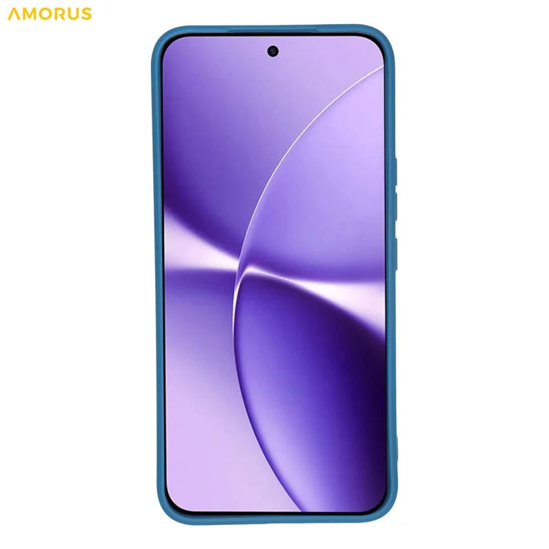 AMORUS For Xiaomi Redmi Turbo 5 Max 5G Case Precise Cutouts TPU Fiber Lining Shockproof Phone Cover - Sapphire