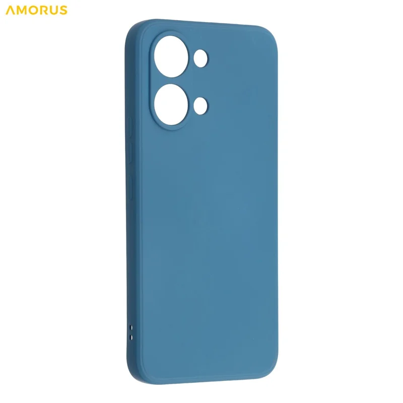 AMORUS For Xiaomi Redmi Turbo 5 Max 5G Case Precise Cutouts TPU Fiber Lining Shockproof Phone Cover - Sapphire