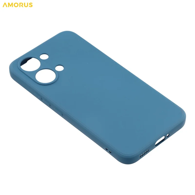 AMORUS For Xiaomi Redmi Turbo 5 Max 5G Case Precise Cutouts TPU Fiber Lining Shockproof Phone Cover - Sapphire
