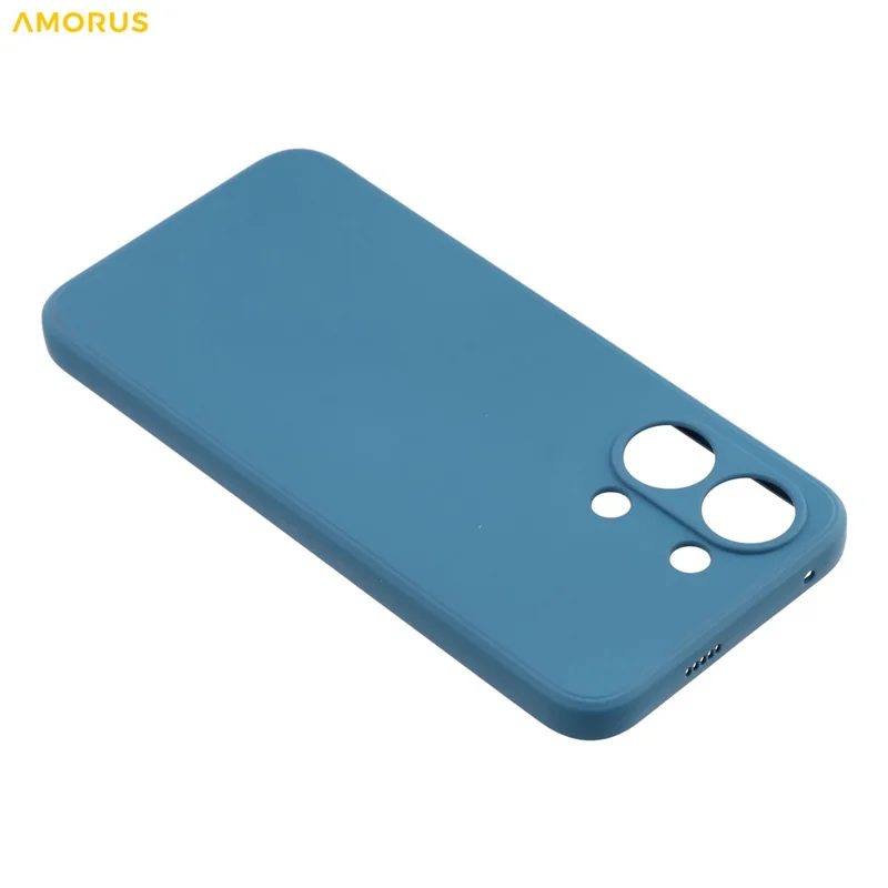 AMORUS For Xiaomi Redmi Turbo 5 Max 5G Case Precise Cutouts TPU Fiber Lining Shockproof Phone Cover - Sapphire