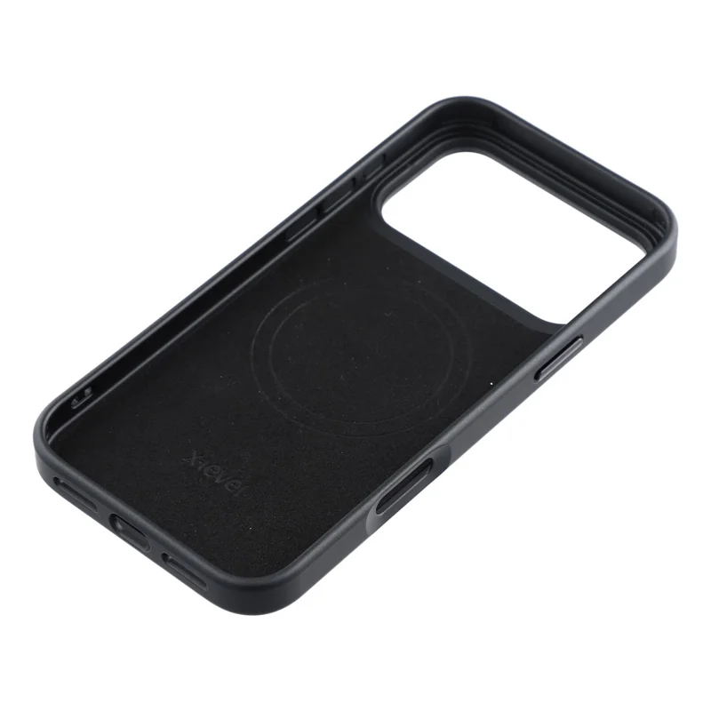 X-LEVEL Série Armor Aperture pour iPhone 17 Pro Étui Magnétique Ultra Fin Coque en PC TPU - Noir