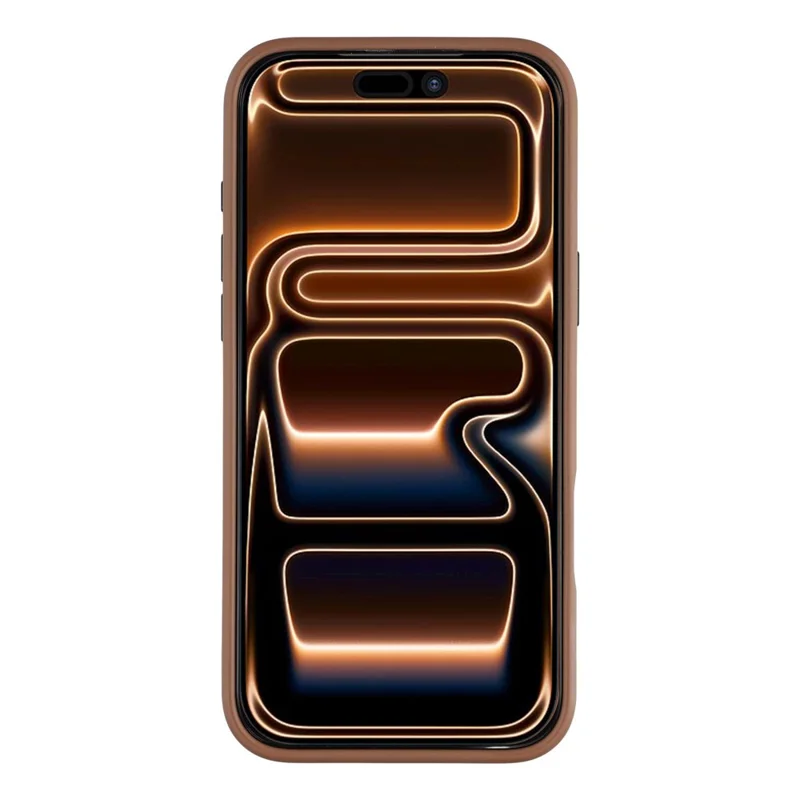 X-LEVEL Série Armor Aperture pour iPhone 17 Pro Max Étui Magnétique Ultra Fin Coque en PC TPU - Brun