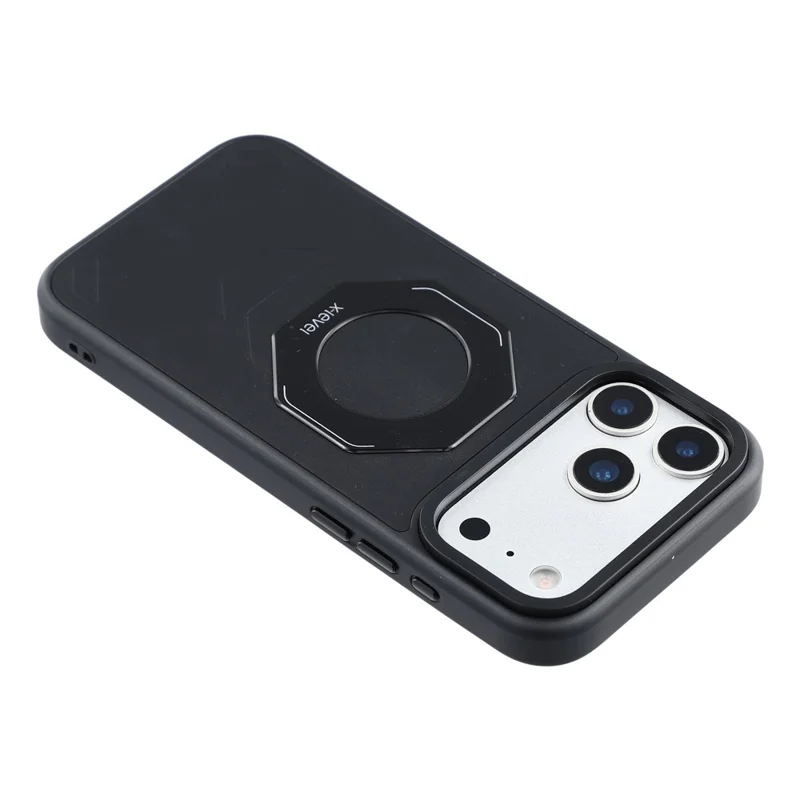 X-LEVEL para iPhone 17 Pro Funda Magnética TPU PC Protectora Compatible con MagSafe - Negro