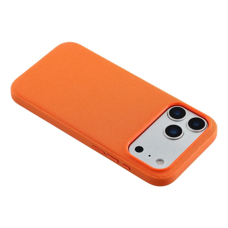 X-LEVEL para iPhone 17 Pro Max Funda Magnética con Tejido Técnico Cubierta Protectora - Naranja