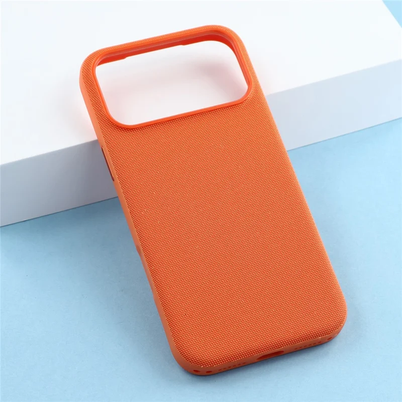 X-LEVEL para iPhone 17 Pro Max Funda Magnética con Tejido Técnico Cubierta Protectora - Naranja
