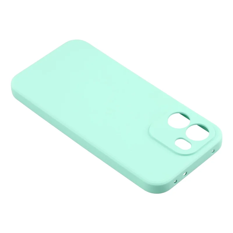 For OnePlus Turbo 6V 5G Case TPU Back Soft Anti-Scratch Fiber Lining Phone Cover - Baby Blue