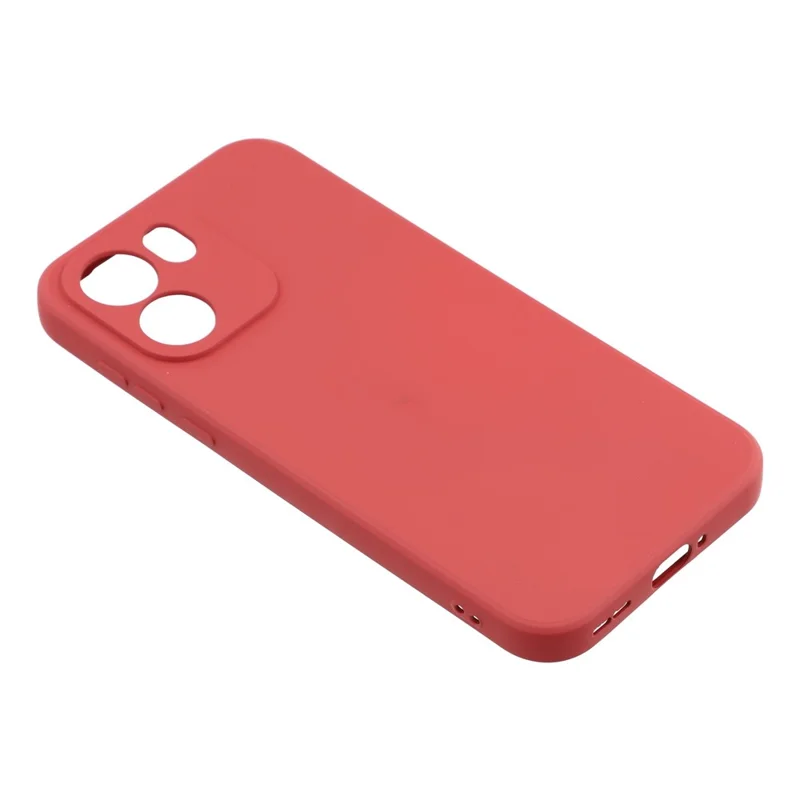 For OnePlus Turbo 6V 5G Case TPU Back Soft Anti-Scratch Fiber Lining Phone Cover - Rose