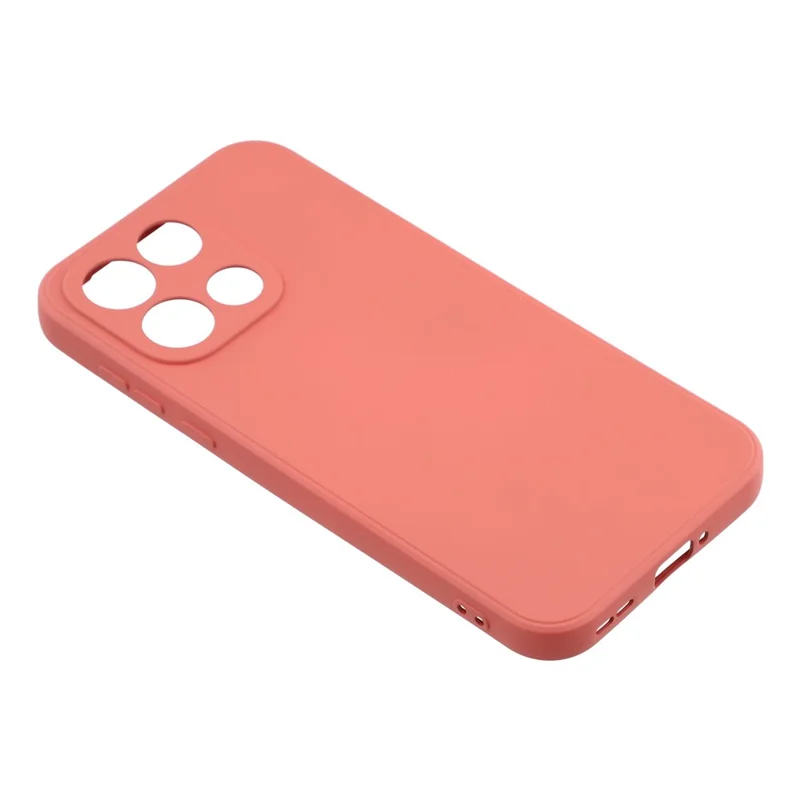 For OnePlus Turbo 6 5G Case TPU Back Soft Anti-Scratch Fiber Lining Phone Cover - Rose