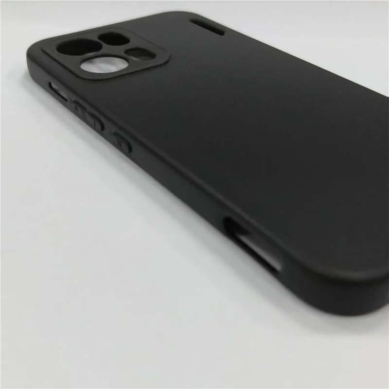 Bulk Purchasing 25Pcs Phone Case For Oppo K15 Pro 5G 1.2mm TPU Matte Phone Cover - Black
