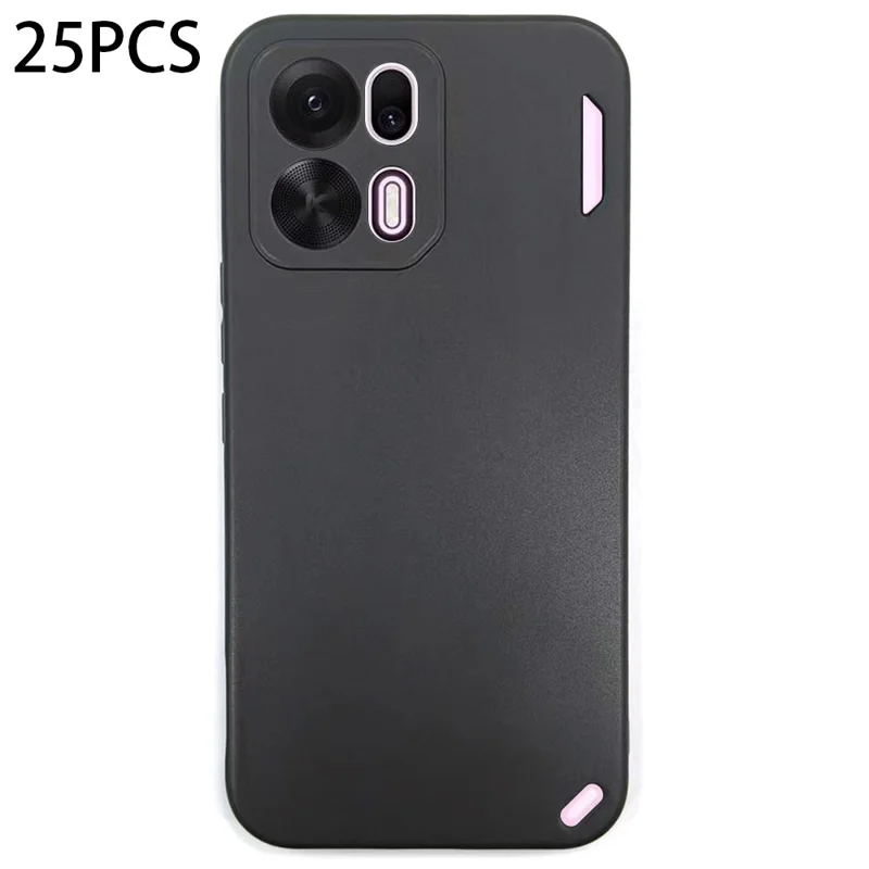 Compra em Volume 25 Unidades Capa para Telemóvel Oppo K15 Pro+ 5G 1,2 mm TPU Capa Mate - Preto