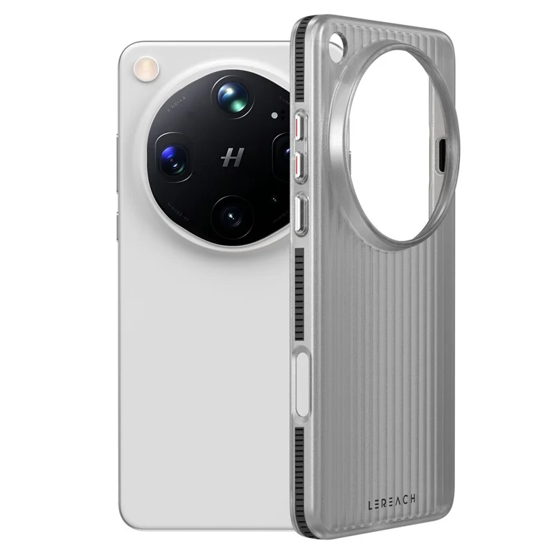 LEREACH TOC Series für Oppo Find X9 Ultra 5G Hülle Fließendes Gitter PC-Handyhülle - Schwarz