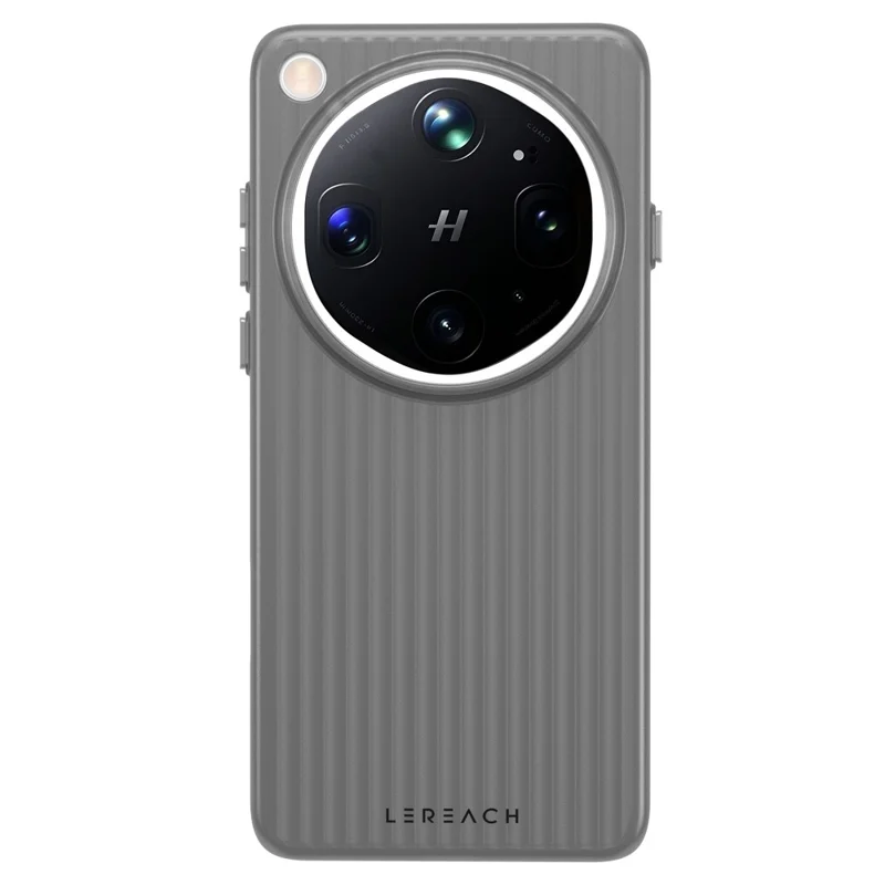 LEREACH TOC Series für Oppo Find X9 Ultra 5G Hülle Fließendes Gitter PC-Handyhülle - Schwarz