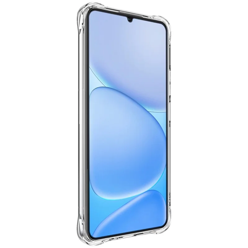IMAK til Realme Note 70T 4G TPU-taske med luftkammer skockabsorberende beskyttelse – Transparent