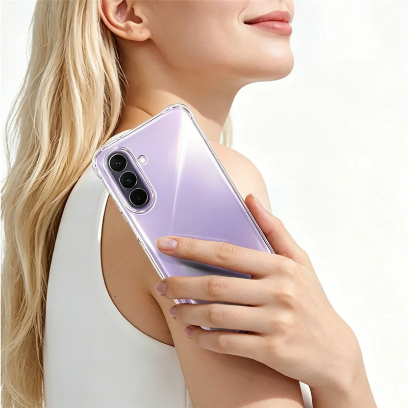 IMAK Für Samsung Galaxy A27 Hülle TPU Handyhülle Airbag Stoßfest Schutz - Transparent