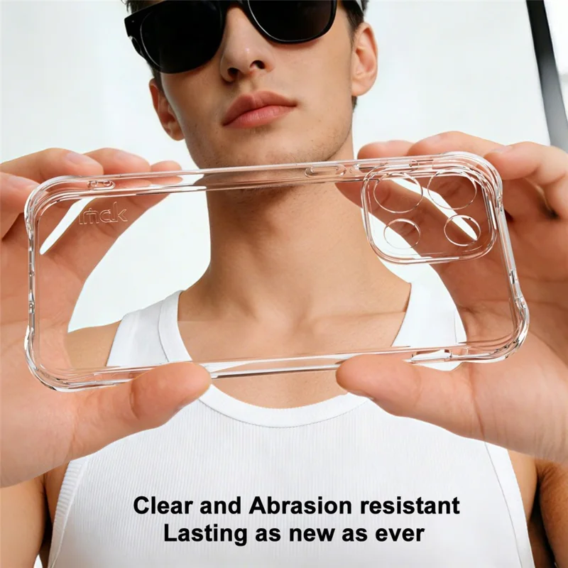 IMAK For OnePlus Nord 6 5G Case TPU Phone Cover Airbag Shockproof Protection - Transparent