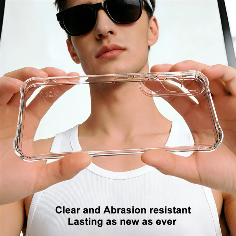 IMAK For vivo V70 FE 5G Case TPU Phone Cover Airbag Shockproof Protection - Transparent