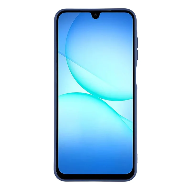 Phone Case For Samsung Galaxy A16 5G  /  4G Dotted Texture Fiber Lining TPU Shockproof Cover (Precise Cutouts) - Blue