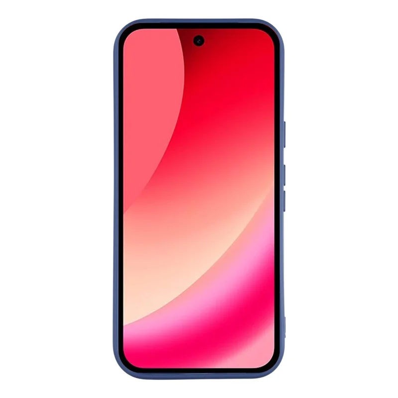 For Google Pixel 10a Phone Case Dotted Texture Fiber Lining TPU Shockproof Cover (Precise Cutouts) - Blue