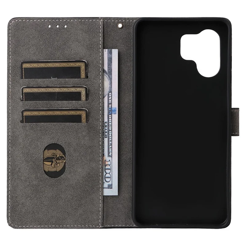 For Honor X6d 5G / Play 60A 5G Case Wallet RFID Blocking PU Leather Phone Cover Stand with Strap - Black