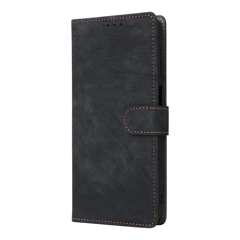 Capa Carteira para Samsung Galaxy A27 com Bloqueio RFID, Capa de Couro PU, Suporte com Alça - Preto