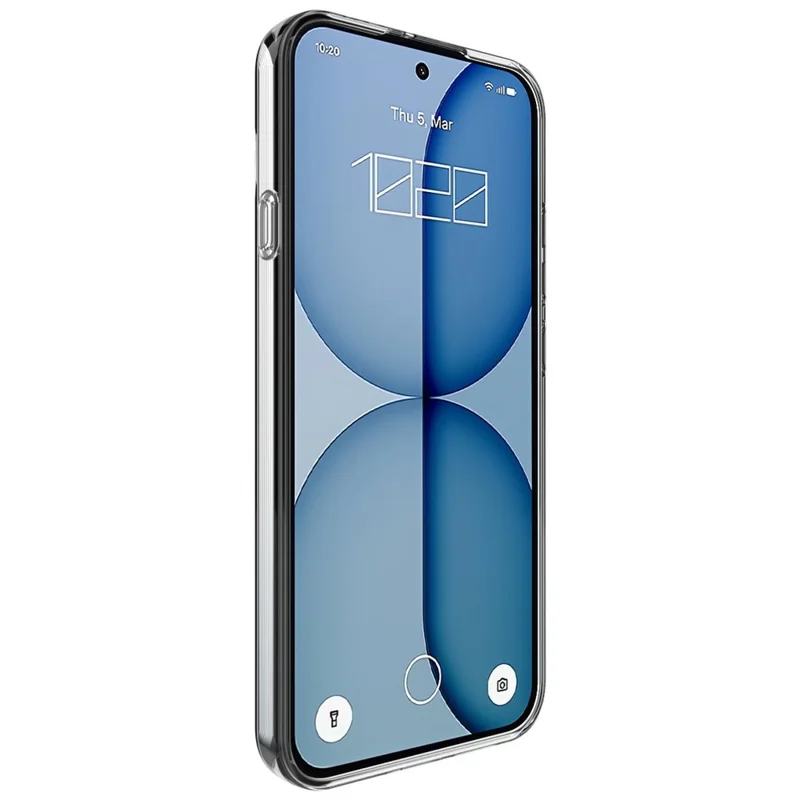 IMAK UX-10 Series Para Nothing Phone (4a) Capa Traseira para Telemóvel Transparente em TPU Macio - Transparente