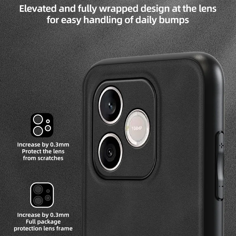 ANNYOJO For Honor 600 Lite 5G Phone Case PU Leather + PC + TPU Anti Drop Phone Back Cover - Coffee
