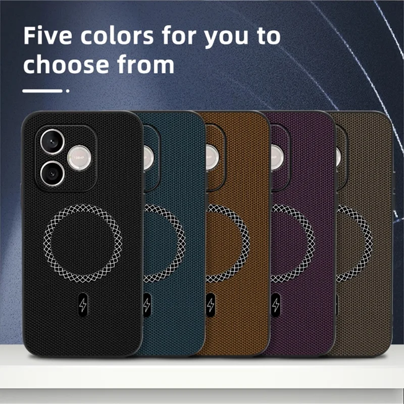For Honor 600 Lite 5G Case Triangle Texture PU Leather Shockproof Ultra Thin Cover - Blue