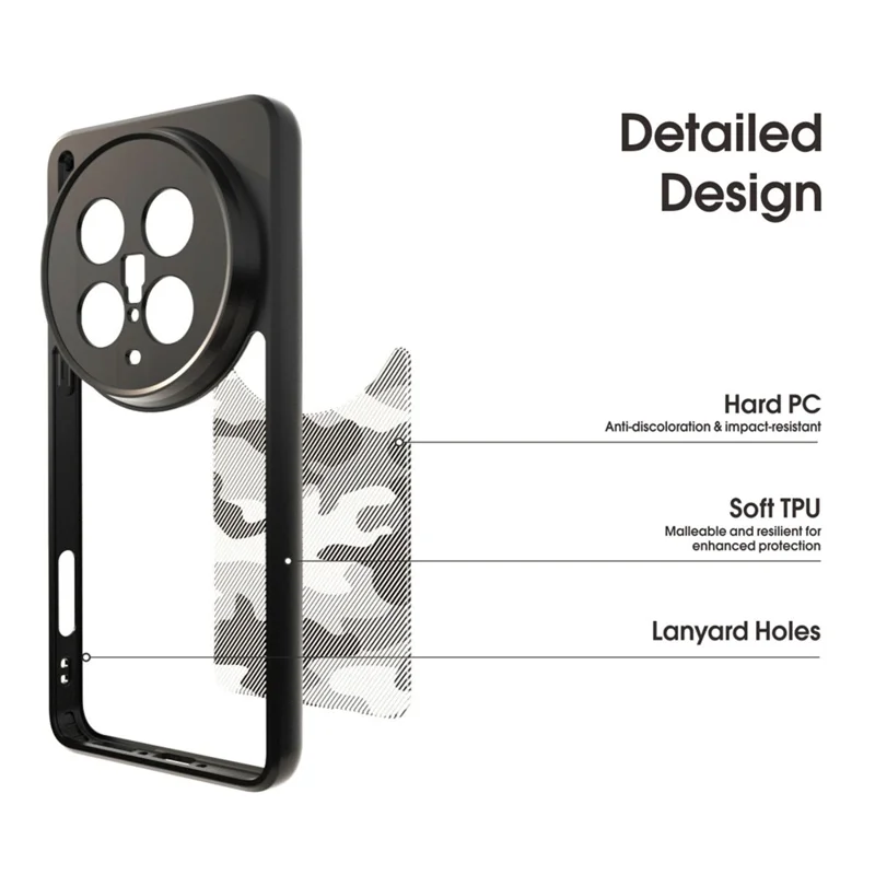 IBMRS for vivo X300 5G Mobile Cover Soft TPU + Hard PC Case with Wrist Strap (Precision Cutouts) - Artistic Camouflage
