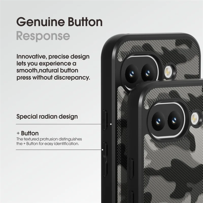 IBMRS for Google Pixel 10a Mobile Cover Soft TPU + Hard PC Case with Wrist Strap (Precision Cutouts) - Artistic Camouflage