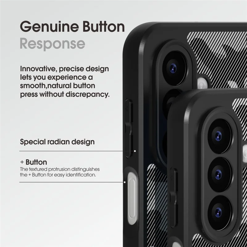 IBMRS för Samsung Galaxy A27 mobilskal mjuk TPU + hårt PC-skal med handledsband (precisionsskurna öppningar) - konstnärlig kamouflage