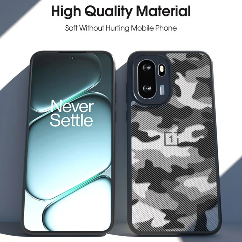 IBMRS for OnePlus 15R 5G Mobile Cover Soft TPU + Hard PC Case with Wrist Strap (Precision Cutouts) - Artistic Camouflage