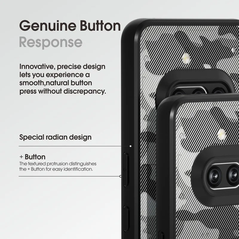 IBMRS for Nothing Phone (3a) Mobile Cover Soft TPU + Hard PC Case with Wrist Strap (Precision Cutouts) - Frosted Black
