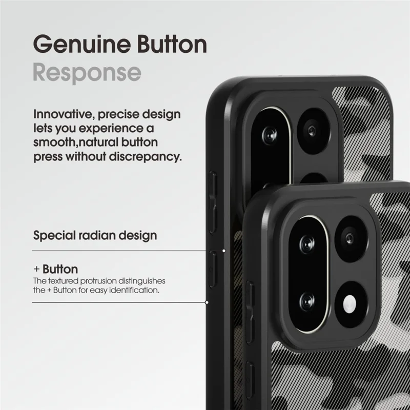 IBMRS for OnePlus 15 5G Mobile Cover Soft TPU + Hard PC Case with Wrist Strap (Precision Cutouts) - Artistic Camouflage