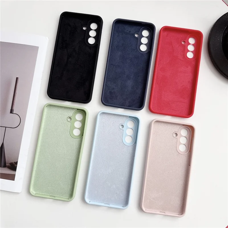 For Samsung Galaxy S26+ Case Silicone Shockproof Phone Protective Cover Shell - Matcha Green