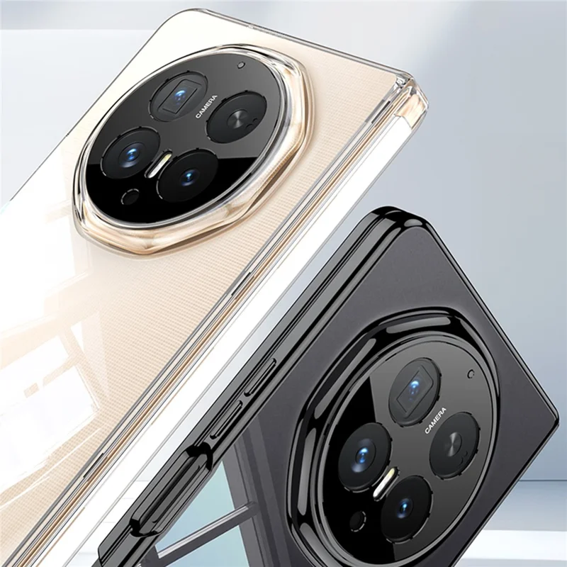 GKK For Honor Magic V6 5G TPU Case Magnetic Hinge Shockproof Phone Cover - Champagne Gold