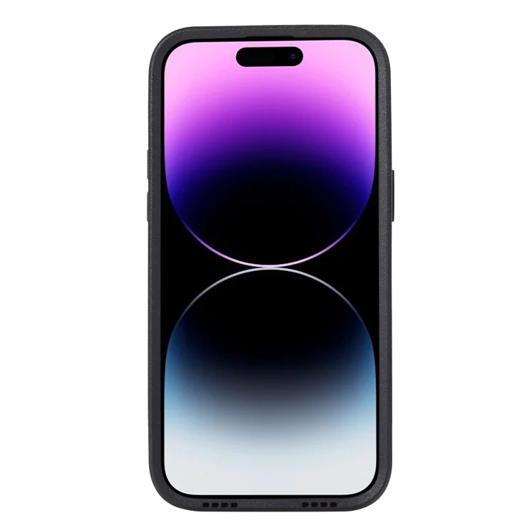 Para Iphone 14 Pro Max Chetes de Choque à Prova de Choque TPU + PC Camada Dupla Anti-Slip Defender Tampa de Telefone Protetora - Preto / Laranja