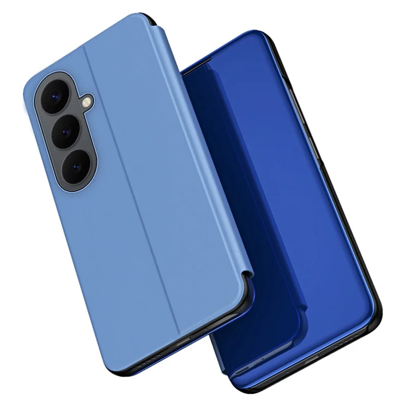 For Samsung Galaxy A27 Flip Leather Cover with Stand Full Body Protective Phone Case - Blue