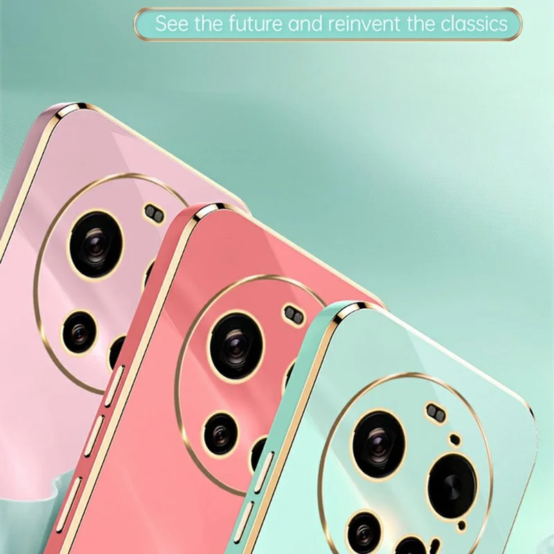 XINLI For Xiaomi 17 Ultra 5G Case Ring Kickstand Electroplating TPU Phone Cover - Cyan