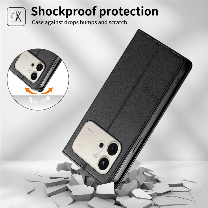 For Honor 600 5G Wallet Stand Case Line Splicing TPU PU Leather Phone Cover - Sort