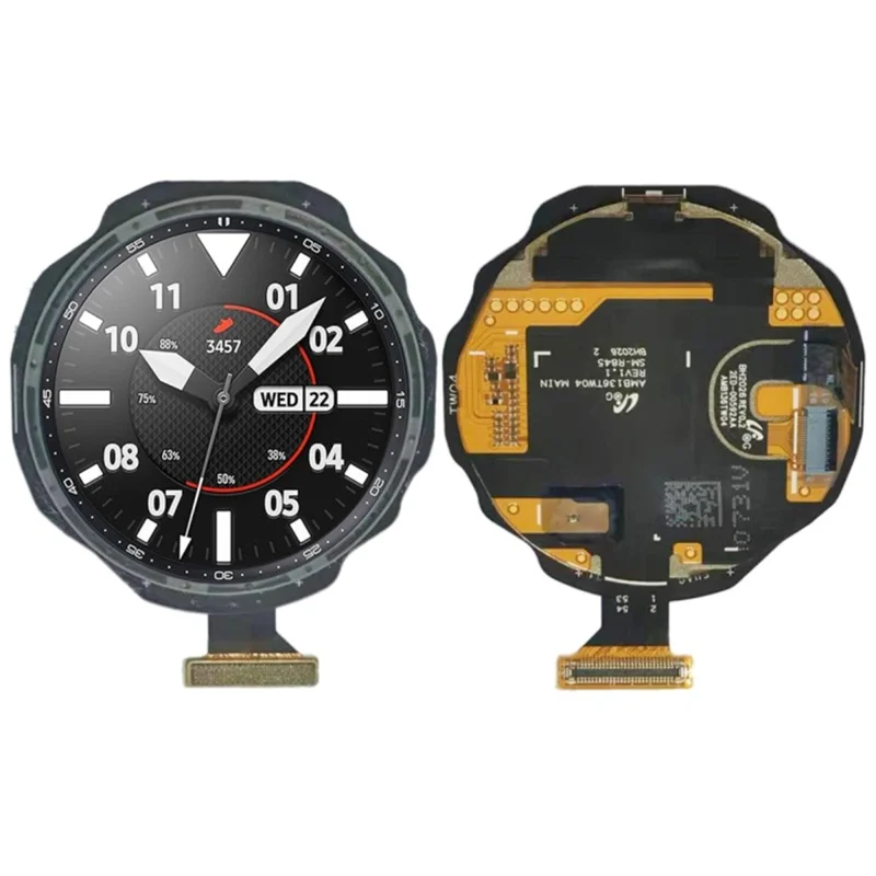 For Samsung Galaxy Watch3 45mm SM-R840 OEM Grade S LCD Screen and Digitizer Assembly Part (Without Logo)