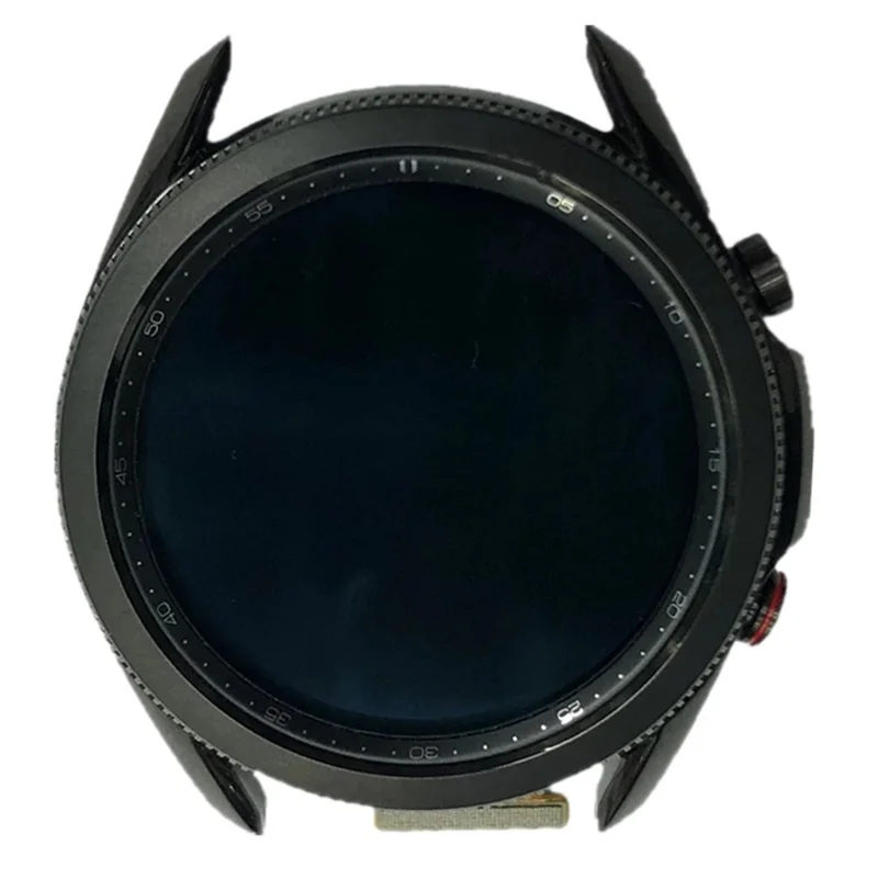 For Samsung Galaxy Watch3 45mm SM-R840 R845 OEM Grade S LCD Screen and Digitizer Assembly + Frame (Without Logo) - Black