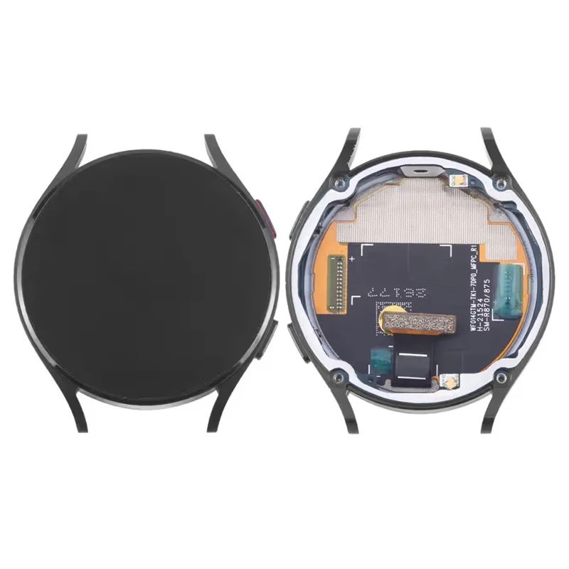 For Samsung Galaxy Watch4 44mm SM-R870 SM-R875 OEM Grade S LCD Screen and Digitizer Assembly + Frame (Without Logo) - Black